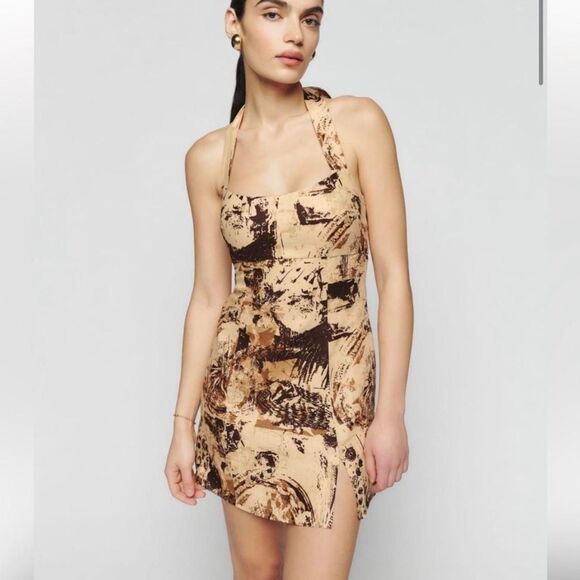 Reformation Isha Dress in Tonala - Picture 1 of 6